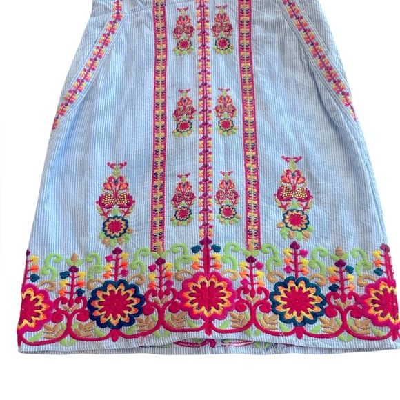 Anthropologie Maeve Madeleine Embroidered Shift Dress - Picture 8 of 13